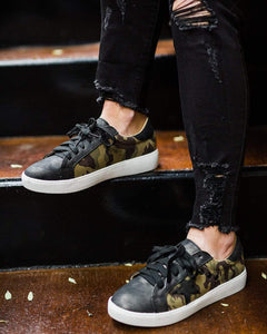 Going Places Camo Sneakers