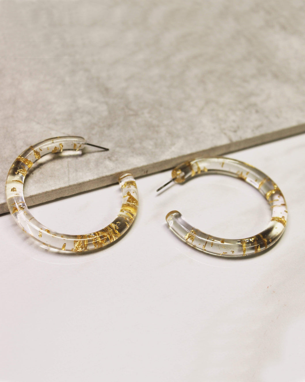 Golden Goddess Hoop Earrings