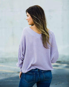 All About Lavender Top